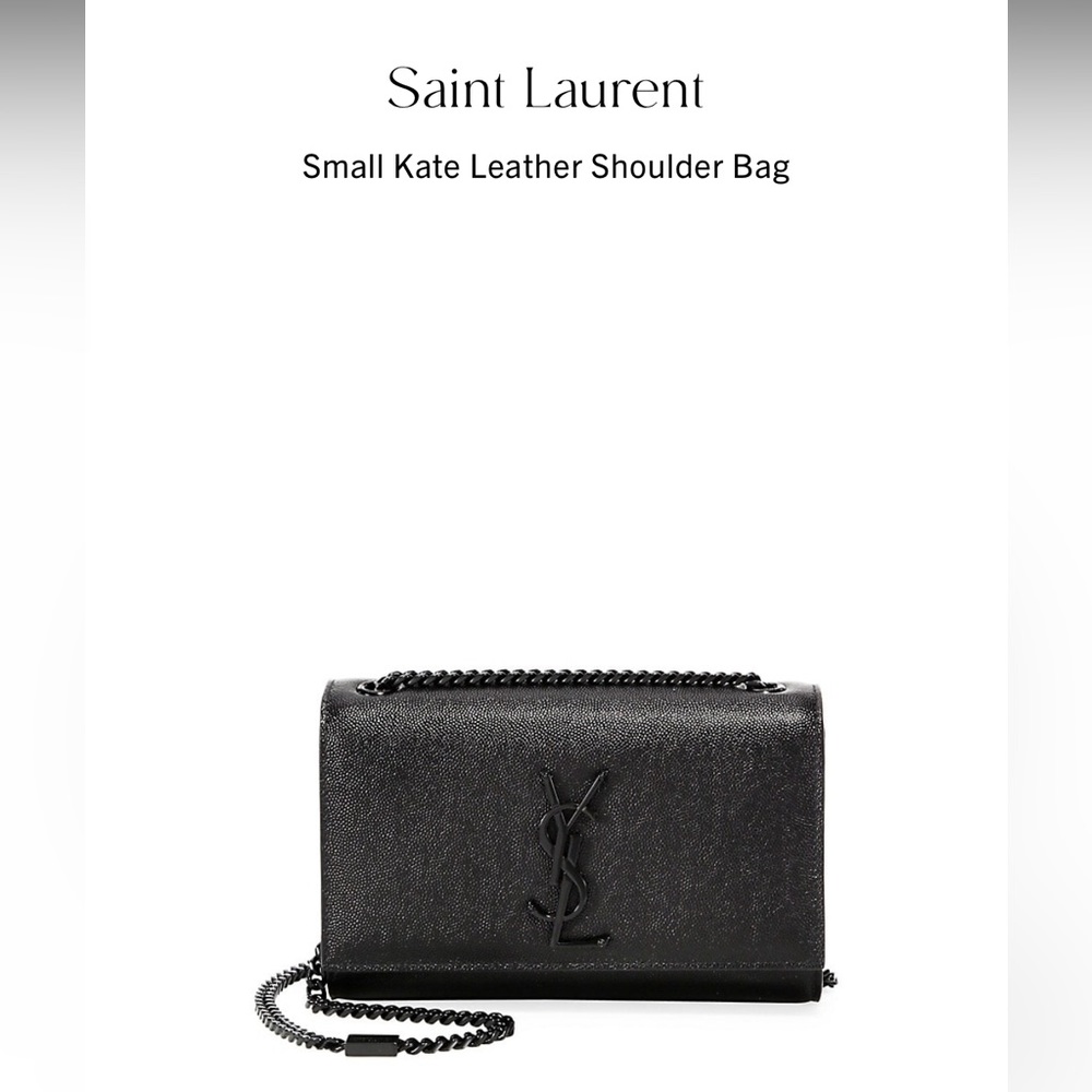 Saint Laurent small Kate leather shoulder bag